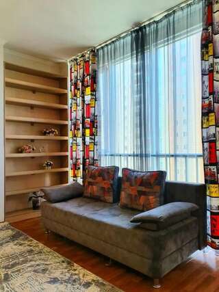 Апартаменты Апартаменты для проживания Алматы Апартаменты с 1 спальней-17